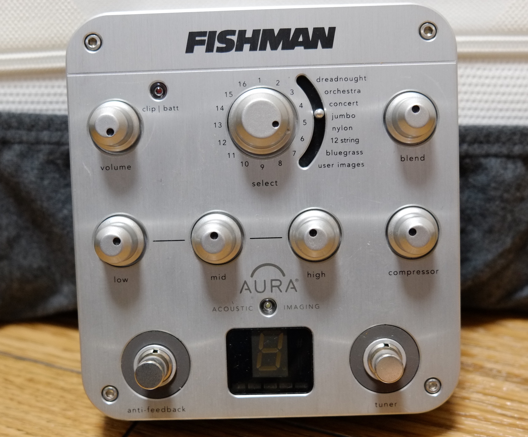 Fishman Matrix InfinityとAura Spectrum DIでライン録音