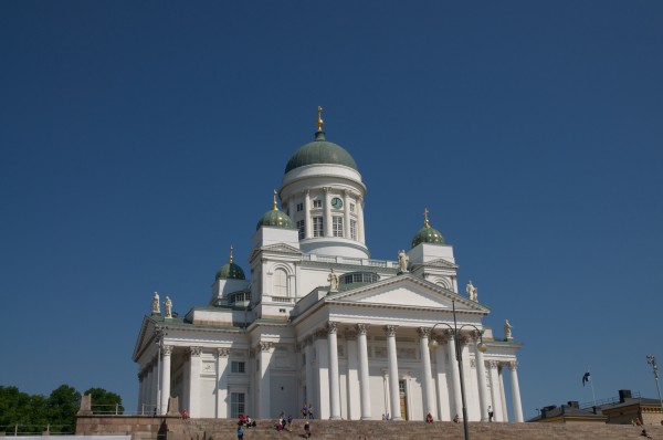 ヘルシンキ大聖堂。